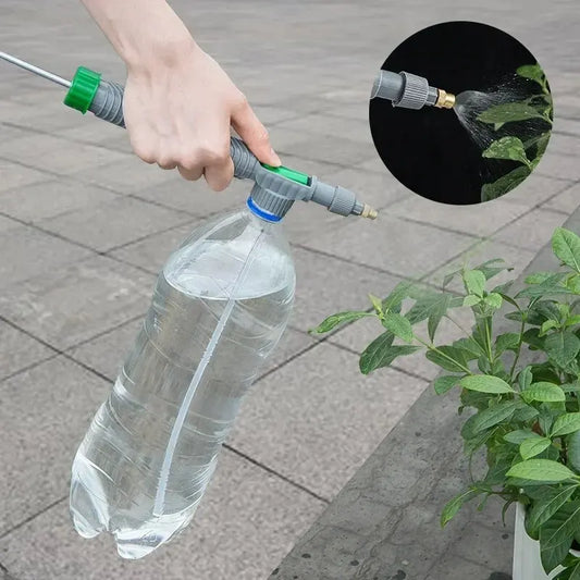 Universal Soda Bottle Disinfectant & Gardening Spray – Gray Green Copper Tool