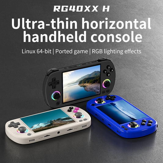 Retro Handheld Console RG40XX H – 64GB, 5000+ Games